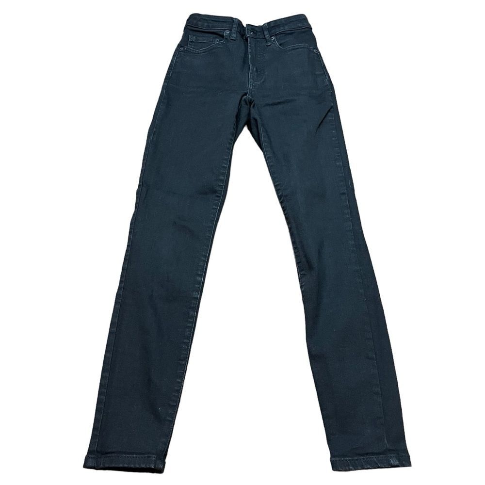 Everlane Black The Curvy High Rise Skinny Jeans Size 24 Women